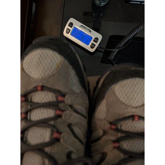 Merrell Moab Men's Waterproof Hiking Shoes Brown 12 Sports Outdoors Activewear - Picture 16 of 16